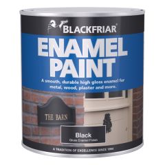 Blackfriar Enamel Paint Black