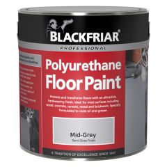 Blackfriar Professional Polyurethane Floor Paint Mid Grey