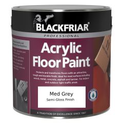 Blackfriar Professional Acrylic Floor Paint Mid Grey
