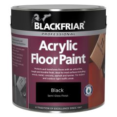 Blackfriar Professional Acrylic Floor Paint Black