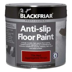 Blackfriar Professional Anti-Slip Floor Paint Tile Red 5 Litre