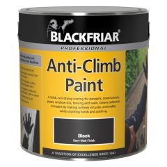 Blackfriar Professional Anti-Climb Paint Black 1 Litre