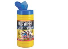 Big Wipes Scrub and Clean 100 Tub