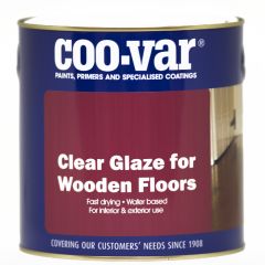Coo-Var Clear Glaze For Wooden Floors - Clear