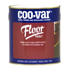 Coo-Var Floor Paint - Dark Grey - 5 Litre