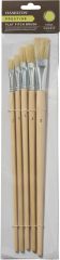 Flat Fitch Synthetic Brush Set 5 Pack