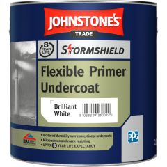 Johnstones Trade Stormshield Flexible Primer Undercoat - Brilliant White 2.5 Litre
