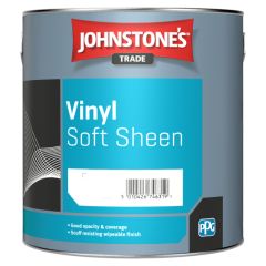 Johnstones Trade Vinyl Soft Sheen Paint - Magnolia 2.5 Litre
