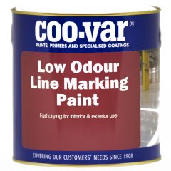 Coo-Var Low Odour Line Marking Paint - White