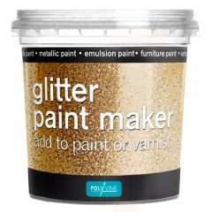 Polyvine Glitter Paint Maker - Gold - 75g