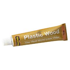 Rustins Plastic Wood Teak - Pack