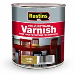 Rustins Poly Varnish Gloss Pine