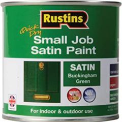 Rustins Quick Dry Small Job Satin Buckingham Green - 250ml