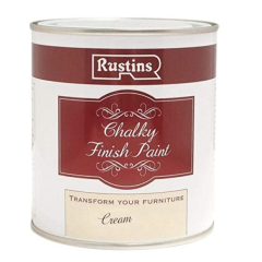 Rustins Quick Dry Chalky Finish Paint Kenwood Cream