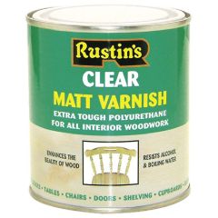 Rustins Poly Varnish Matt Clear