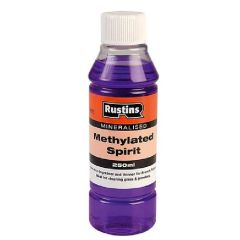 Rustins Methylated Spirit Clear - 250ml