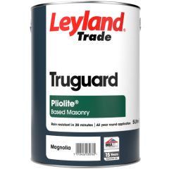 Leyland Trade Pliolite Based Masonry Magnolia - 5 Litres