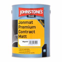 Johnstones Trade Jonmat Premium Contract Matt Paint - Magnolia