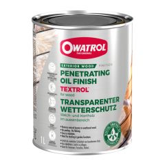 Owatrol Textrol Penetrating Wood Oil - Weathered Grey