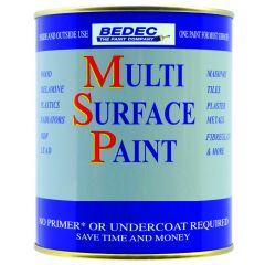 Bedec Multi Surface Paint Soft Satin Regency White