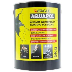 Eagle Aquapol Waterproof Roof Coating Grey 5 kg