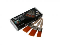 Picasso Minotaur Oval Angled Cut Brushes 3Pk PIC21