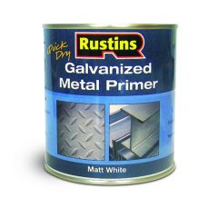 Rustins Galvanised Primer White - 500ml