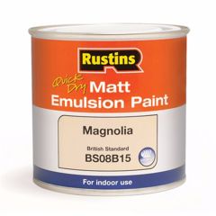 Rustins Matt Emulsion Magnolia - 250ml
