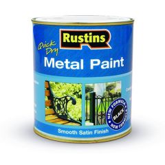 Rustins Metal Paint Black