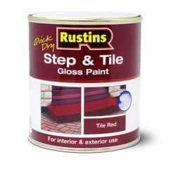 Rustins Quick Dry Step & Tile Red 