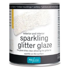 Polyvine Sparkling Glitter Glaze - Rainbow - 500ml