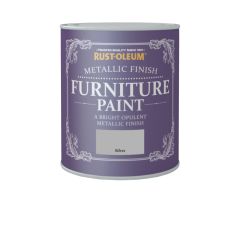 Rust-Oleum Metallic Furniture Paint - Silver