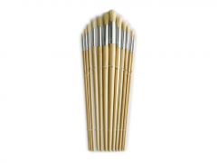 Round Fitch Synthetic Brush Set 11 Pack