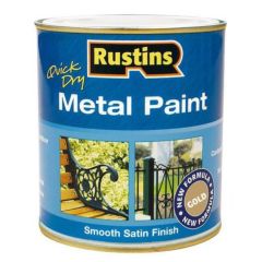 Rustins Metal Paint Gold