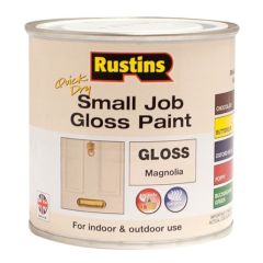 Rustins Quick Dry Small Job Magnolia - 250ml