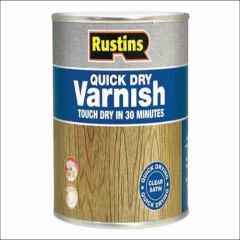 Rustins Quick Dry Varnish Satin Clear