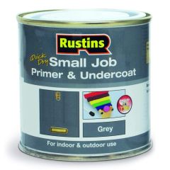 Rustins Small Job Primer/Undercoat Grey - 250ml