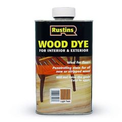Rustins Wood Dye Light Teak