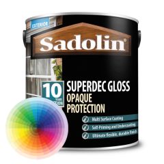 Sadolin Superdec Gloss Black 1 Litre