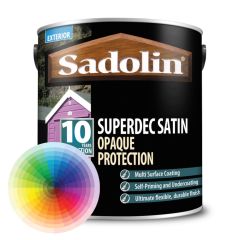 Sadolin Superdec Wood Protection Satin - Tinted Colours