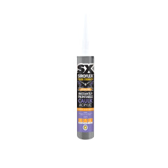 SX Instant Paintable Caulk Filler White 310ml