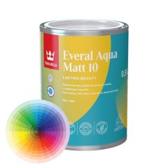 Tikkurila Everal Aqua Matt 10 Mixed Paint