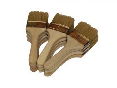 Wooden Laminating Brush 3 Inch 12 Pack