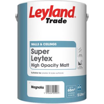 Leyland Trade Super Leytex Matt Magnolia