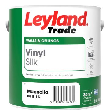 Leyland Trade Vinyl Silk Magnolia