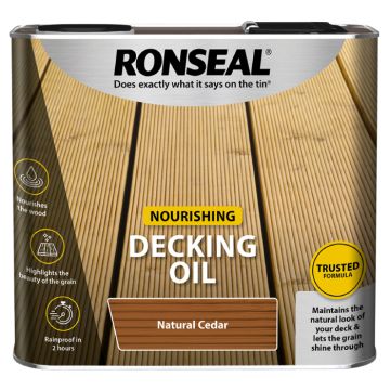 Ronseal Decking Oil Natural Cedar
