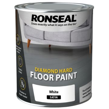 Ronseal Diamond Hard Floor Paint White
