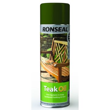 Ronseal Teak Oil Aerosol 500ml