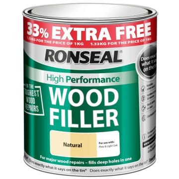 Ronseal High Performance Wood Filler Natural