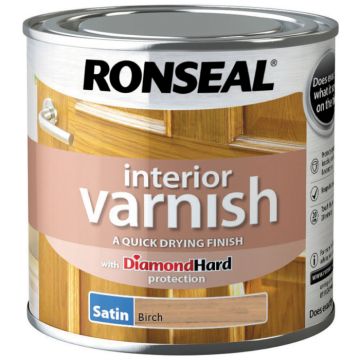 Ronseal Interior Varnish Birch Satin